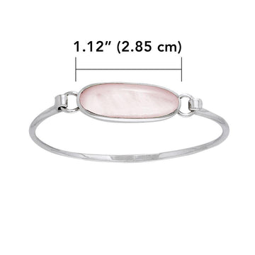 Oval Cabochon Silver Bracelet TBA059 - Jewelry